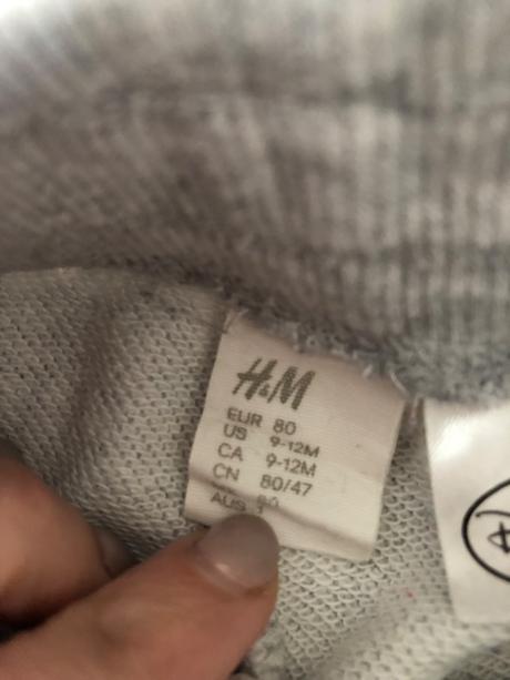 Nohavice, h&m,80
