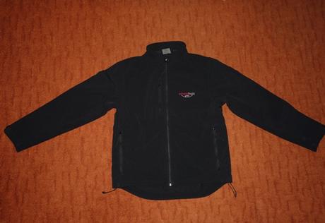 Softshellová čierna bunda, m