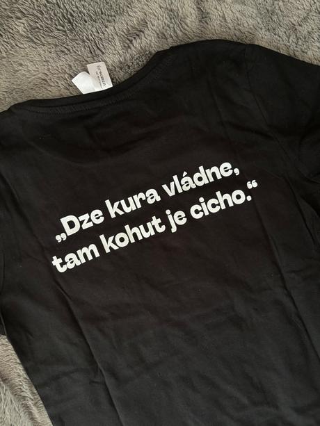 Vtipné tričko kavej, xs