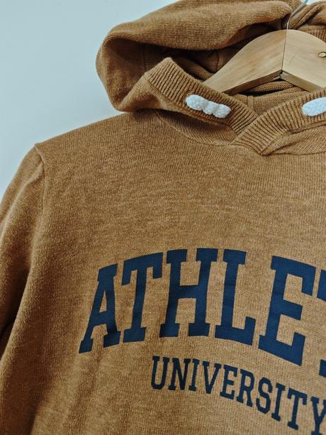 Svetrík s kapucňou, h&m,158