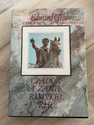 Nádherná historická kniha edward gibbon 1983,