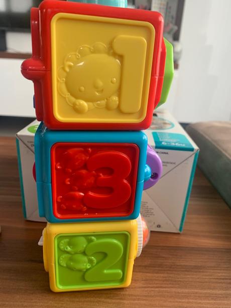 Aktívne kocky fisher price, 