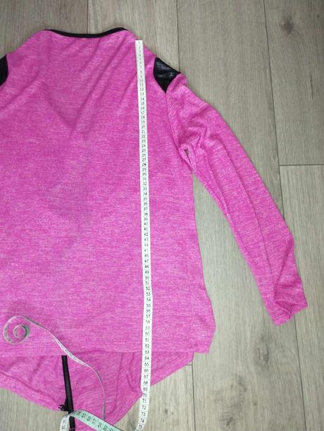 Tenký kardigán, ružový, s