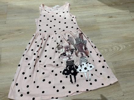 Saty zajko macka134az140, h&m,134
