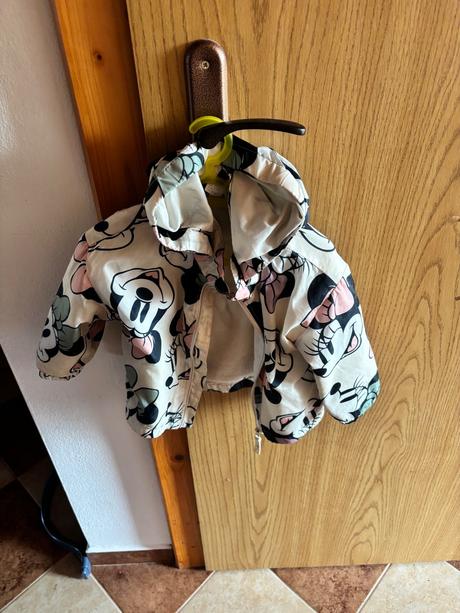 Prechodná bunda minnie mouse, h&m,80