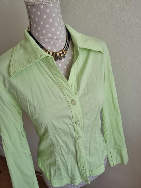 Jasnozelena elasticka bluzka s, s