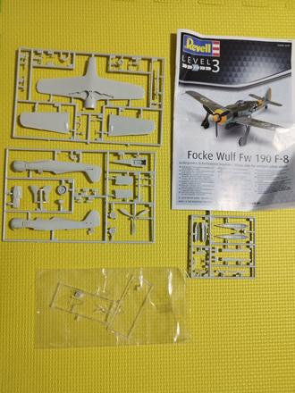 Model focke wulf fw 190 f - 8, 
