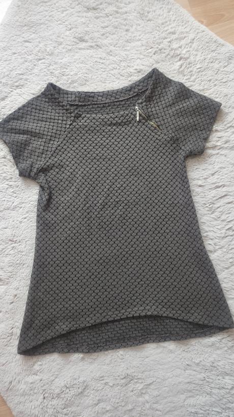 Dámske elegantné tričko so zipsom, s