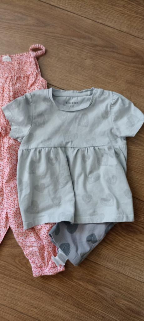 Balík h&m leto 86 + šaty grátis, 86–98