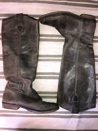 Dámske celokožené čižmy, 40
