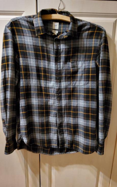Flanelova košeľa, h&m,m