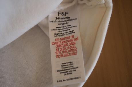 Kojenecká čiapka, f&f,62