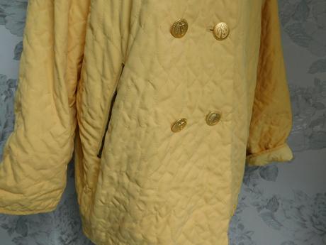 Damska luxusna vintage prechodna bunda, 44