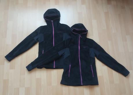 Turistická flisová bunda, decathlon,m