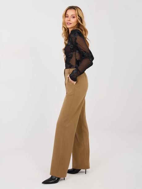 Elegantné dámske nohavice s rovným strihom, 36 - 46