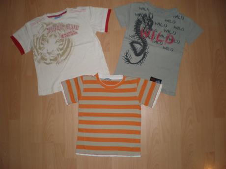 Tričká wenice - 3 ks, wenice,128