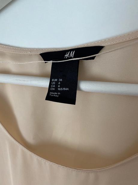 Satenove šaty h&m, h&m,36