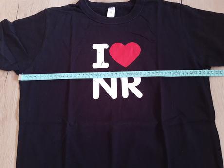 Tričko i love nr, l
