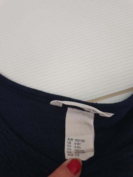 Šaty, h&m,122