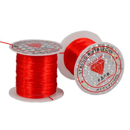 Nylonová guma červená 0,8 mm , 