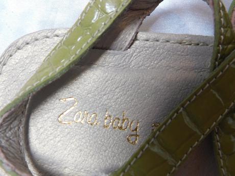 Zara kvalitne kožene sandalky, zara,22