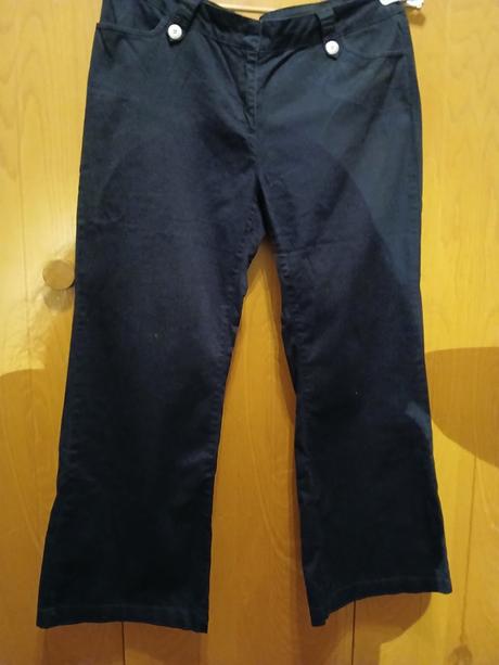 Čierne široké nohavice zn. wallis, wallis,48