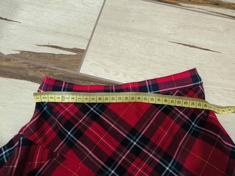 Karovaná sukňa, h&m,116