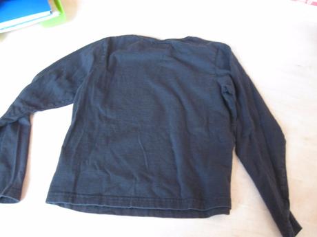 Dievčenské tričko čierne s motýľami, 122/128, cherokee,122