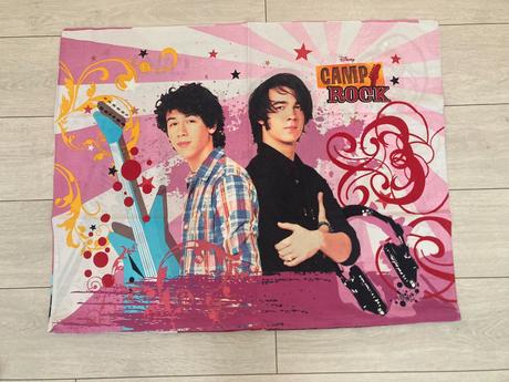 Obliečky camp rock, šírka (cm): 90,dĺžka (cm): 200