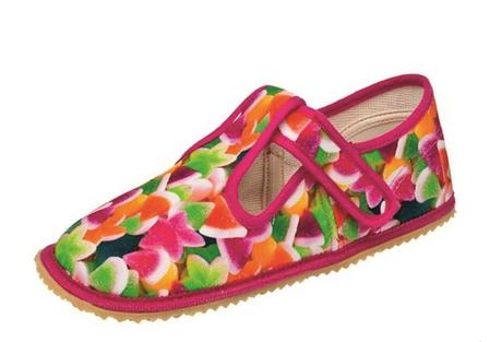 Beda - prezuvky farebný cukrík w (širší model), beda,22 - 30