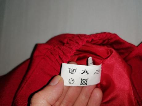 Sukňa jasnočervená, xl