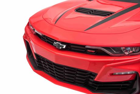 Elektrické autíčko chevrolet camaro 12v, červené,
