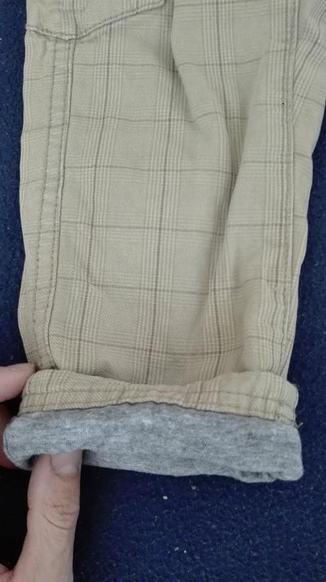 Nohavice oteplene, h&m,86