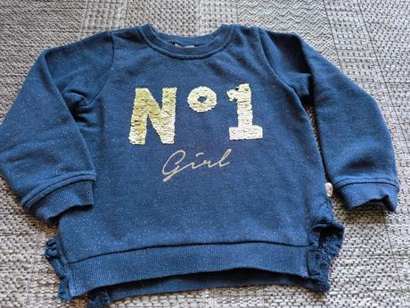 Trblietavá mikina s flitrami, pompdelux,104