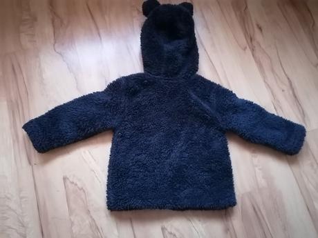 Prechodná huňatá bundička s uškami - 74, dopodopo,74