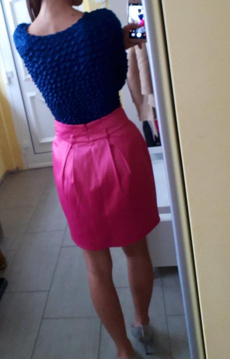 Elegantná ružová sukňa, 36