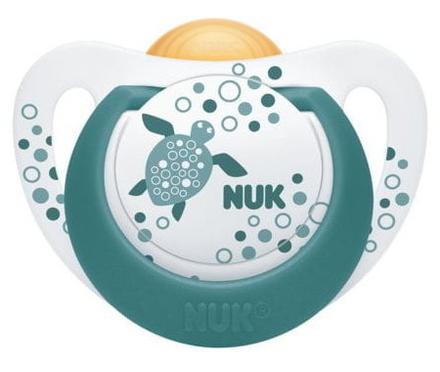 Nuk latexový cumlík genius color 18-36m, 1ks, nuk