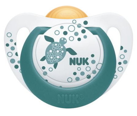 Nuk latexový cumlík genius color 18-36m, 1ks, nuk