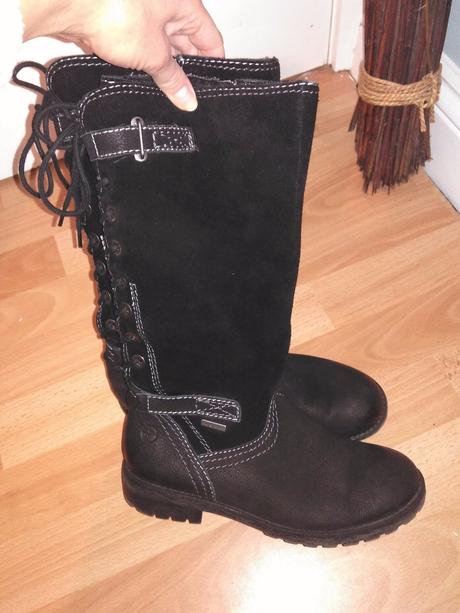 Tamaris kozene cizmy 38, tamaris,38