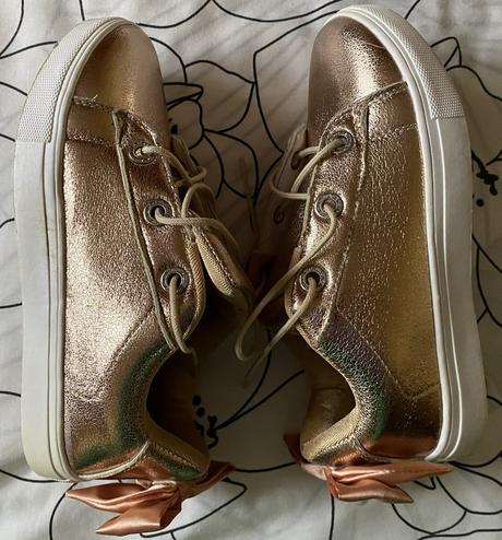 Zlaté topánky - tenisky v. 35, 35