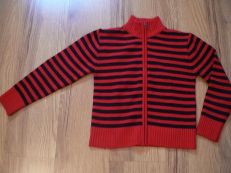 Svetrík na zips pre slečnu, 134