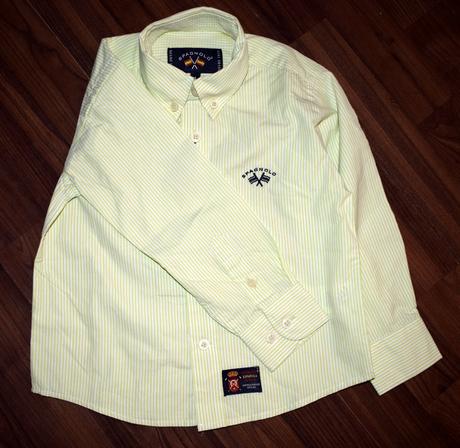 Pásikavá košeľa zn. spagnolo, 98