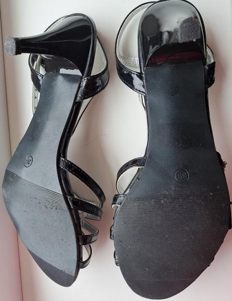 Sandále na podpätku, john garfield,39