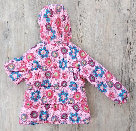 Kvietkovaná zimná vetrovka mini mode, mini mode,104