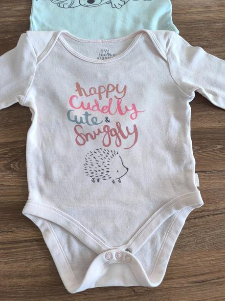 4x body s dlhým rukávom, 80