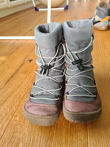 Dievčenské barefoot zimné čižmy, froddo,34