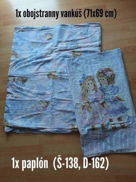 Dievčenská posteľná obliečka, šírka (cm): 140,dĺžka (cm): 180