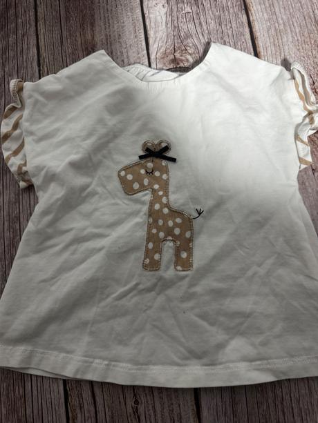 Mayoral tričko so žirafkou veľ.68, mayoral,74