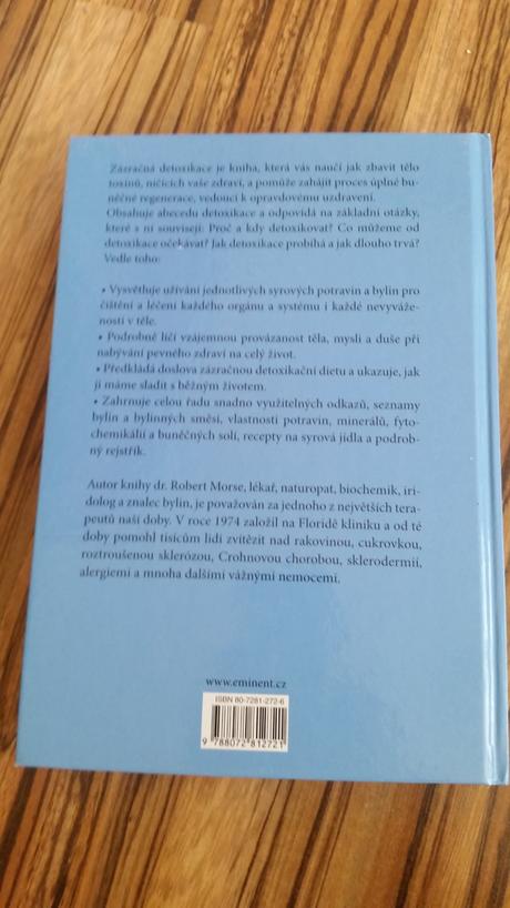 Kniha zazracna detoxikace, 