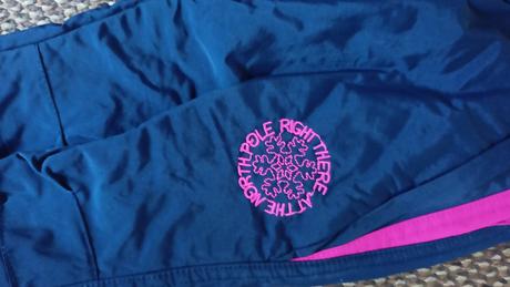 Dievcenske nepremokave zateplene nohavice, 116